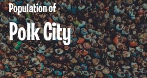 Population of Polk City, IA