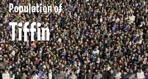 Population of Tiffin, IA