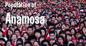 Population of Anamosa, IA
