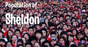 Population of Sheldon, IA