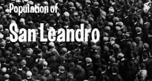 Population of San Leandro, CA