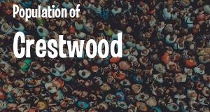 Population of Crestwood, KY