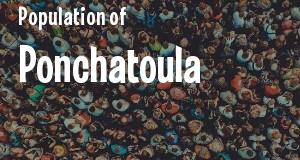Population of Ponchatoula, LA