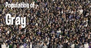 Population of Gray, LA