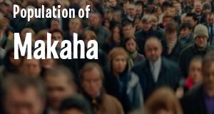 Population of Makaha, HI