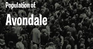 Population of Avondale, AZ