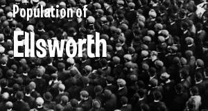 Population of Ellsworth, ME