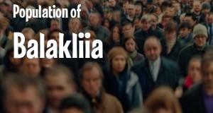 Population of Balakliia