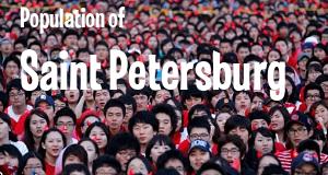 Population of Saint Petersburg