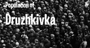 Population of Druzhkivka