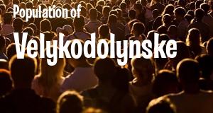 Population of Velykodolynske