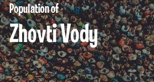 Population of Zhovti Vody