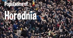 Population of Horodnia