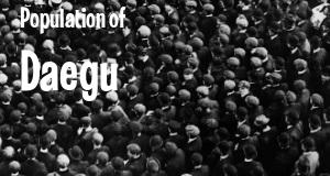 Population of Daegu