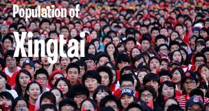 Population of Xingtai