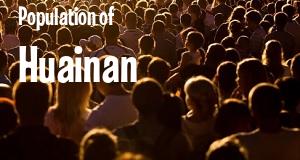 Population of Huainan