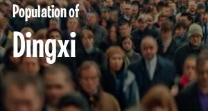 Population of Dingxi