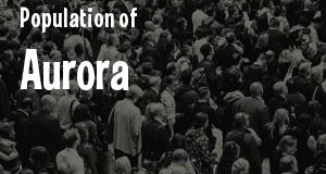 Population of Aurora, CO
