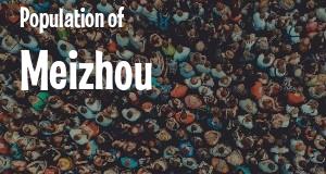 Population of Meizhou