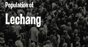 Population of Lechang