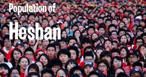 Population of Heshan