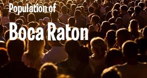 Population of Boca Raton, FL