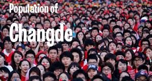 Population of Changde