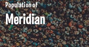 Population of Meridian, ID
