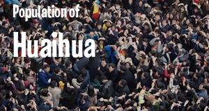 Population of Huaihua