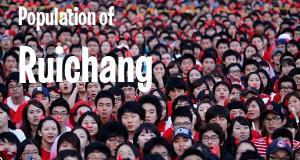 Population of Ruichang