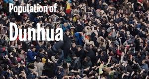 Population of Dunhua