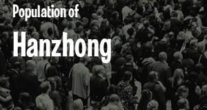 Population of Hanzhong