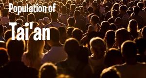 Population of Tai'an