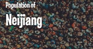 Population of Neijiang