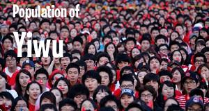 Population of Yiwu