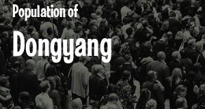 Population of Dongyang
