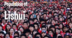 Population of Lishui
