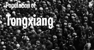 Population of Tongxiang