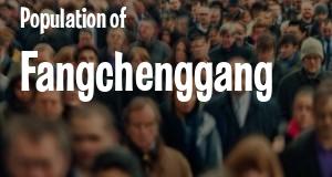 Population of Fangchenggang