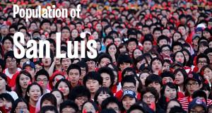 Population of San Luis