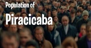 Population of Piracicaba