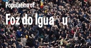 Population of Foz do Iguaçu