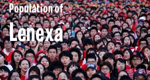 Population of Lenexa, KS