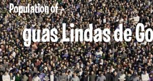 Population of Águas Lindas de Goiás
