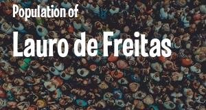 Population of Lauro de Freitas