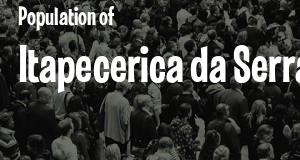 Population of Itapecerica da Serra