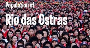 Population of Rio das Ostras