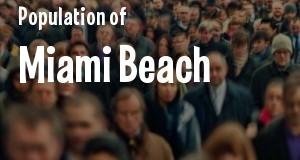 Population of Miami Beach, FL