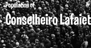 Population of Conselheiro Lafaiete