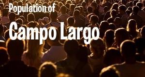 Population of Campo Largo